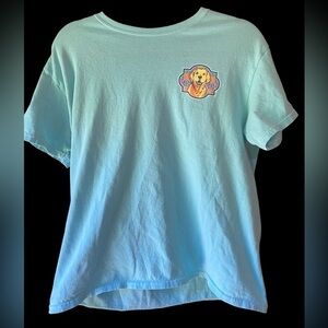 Sky Blue Benny and Belle Junior Graphic T-shirt.